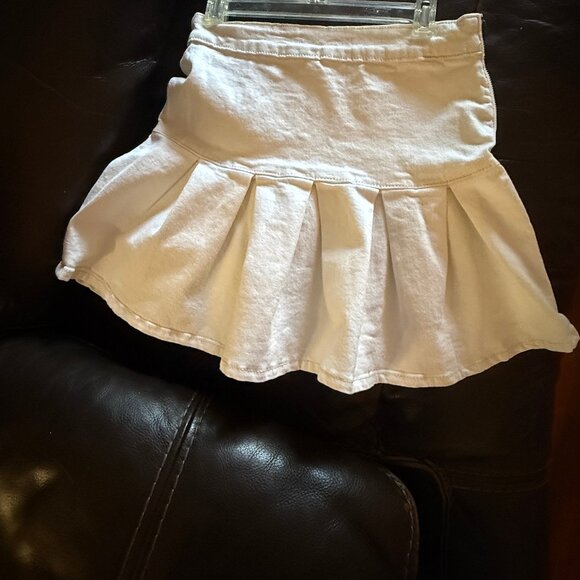 NWT Cotton On Pleated Denim Mini Skirt - Picture 2 of 7